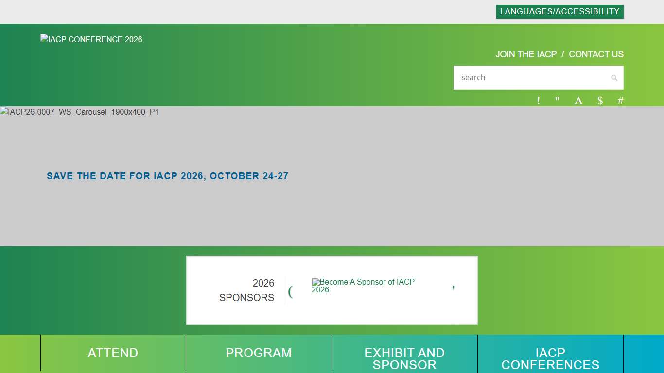 Welcome to IACP 2026! - IACP Conference 2026