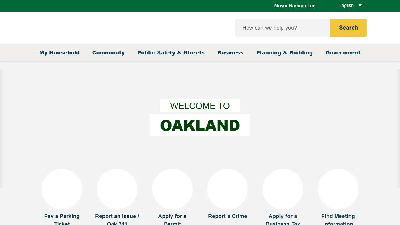 Home | City of Oakland, CA